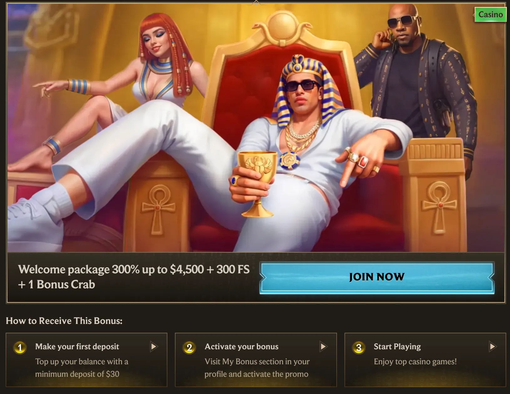 Realz Casino welcome bonus offer showing 100 percent match up to 750 dollars and 200 free spins for Canada